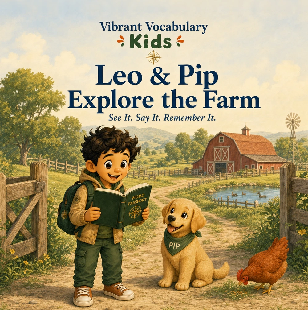 Leo & Pip Explore the Farm